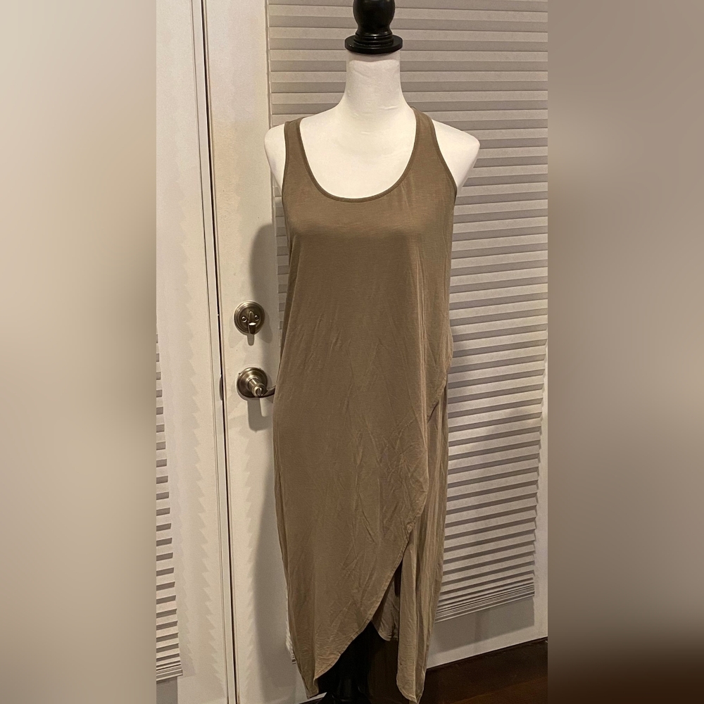 NIC+ZOE Green Tank Dress Size PM